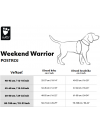 Hurtta Weekend Warrior Harness Currant - postroj pre aktívnych psov